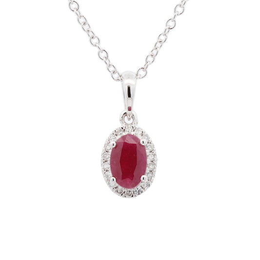 Ruby Echo Pendant