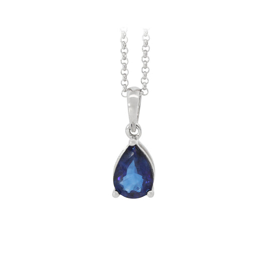 Dije con Cadena Sapphire Dream Pendant