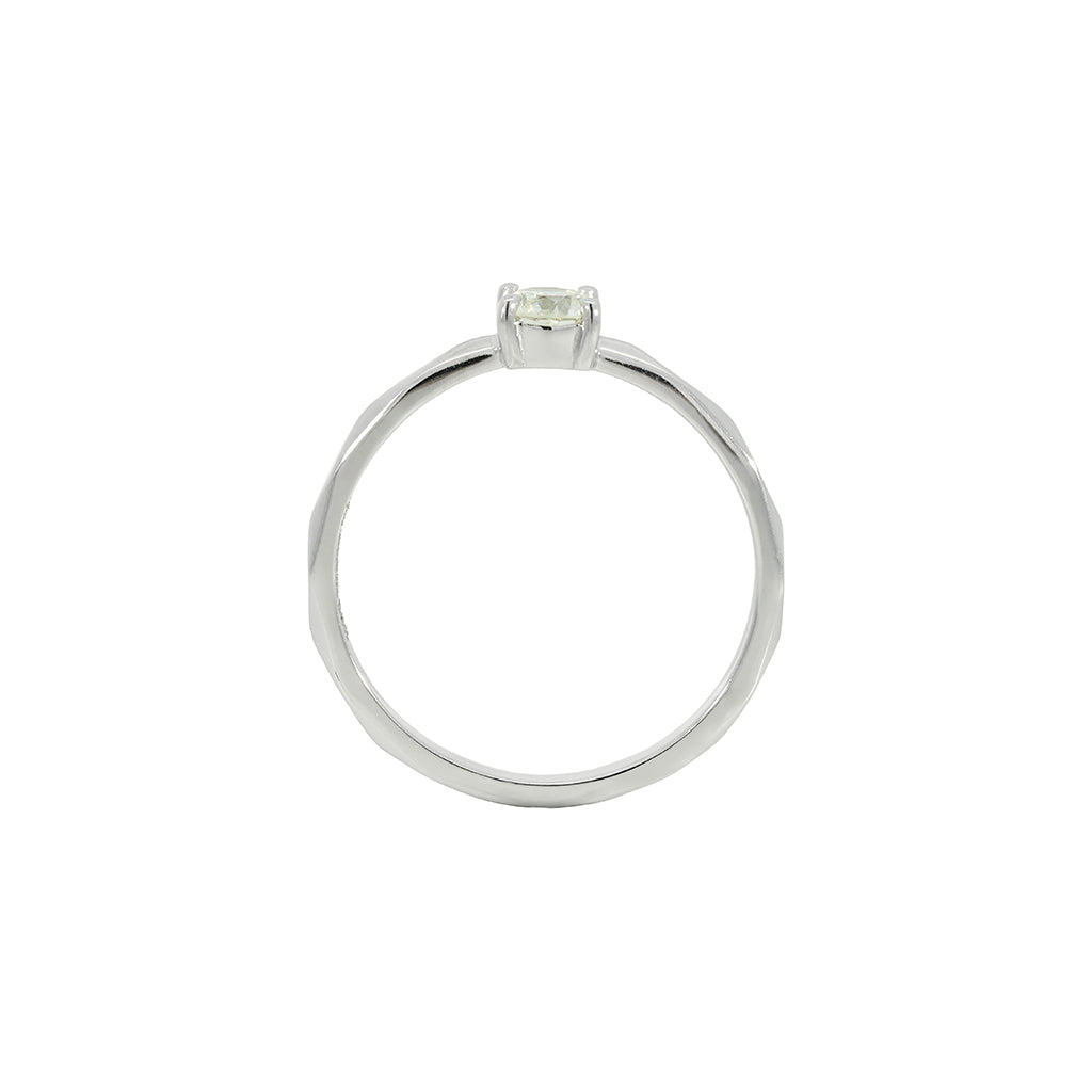 Anillo Solitario de 14K de 0.33 ct.