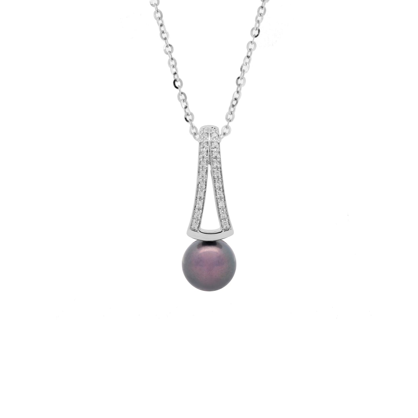 Midnight Pearl Pendant