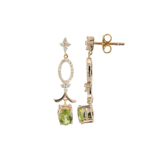 Aretes Golden Meadow