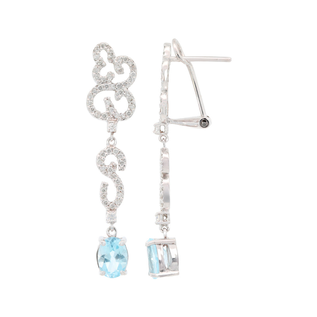 Azure Elegance Earrings