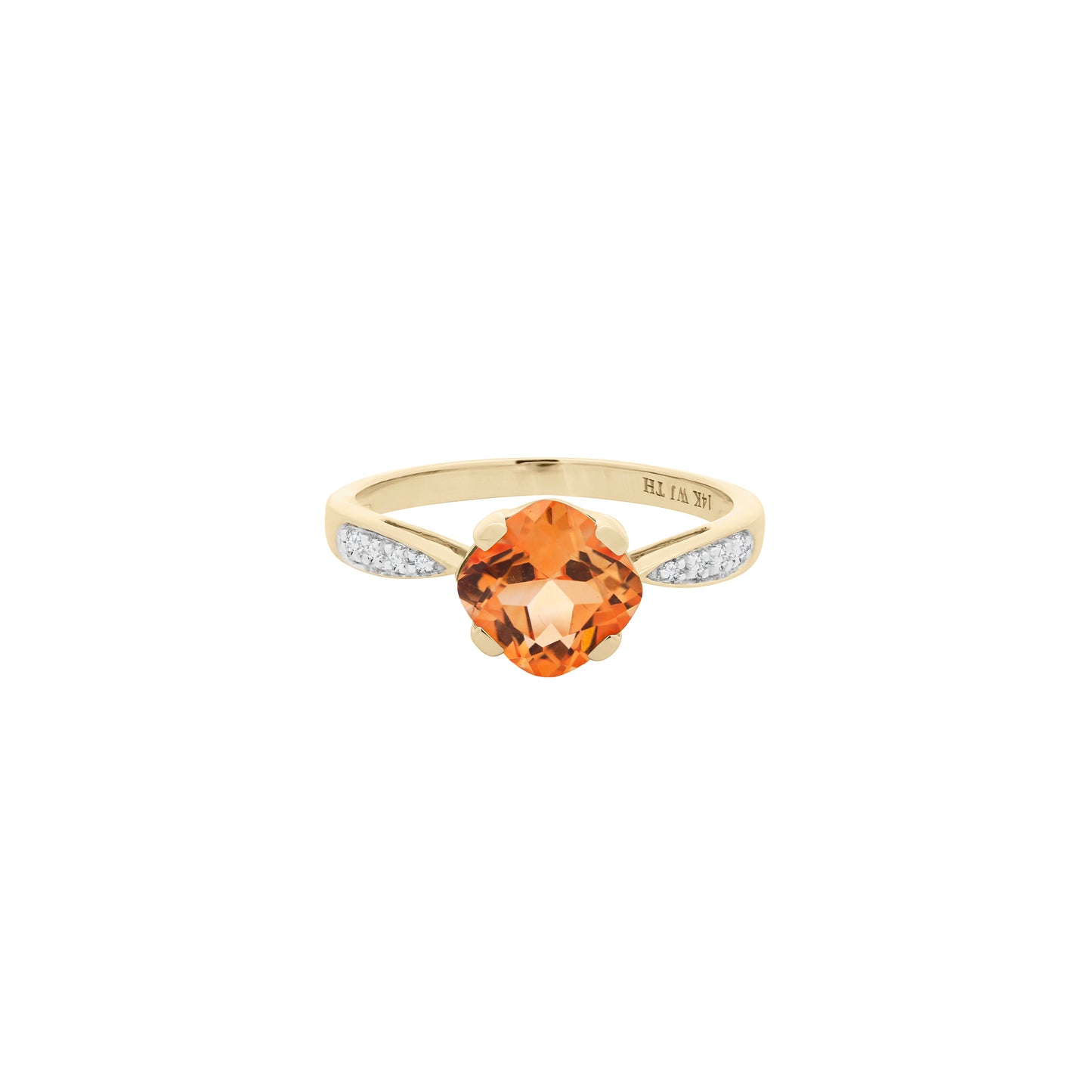 Anillo Citrine Horizon