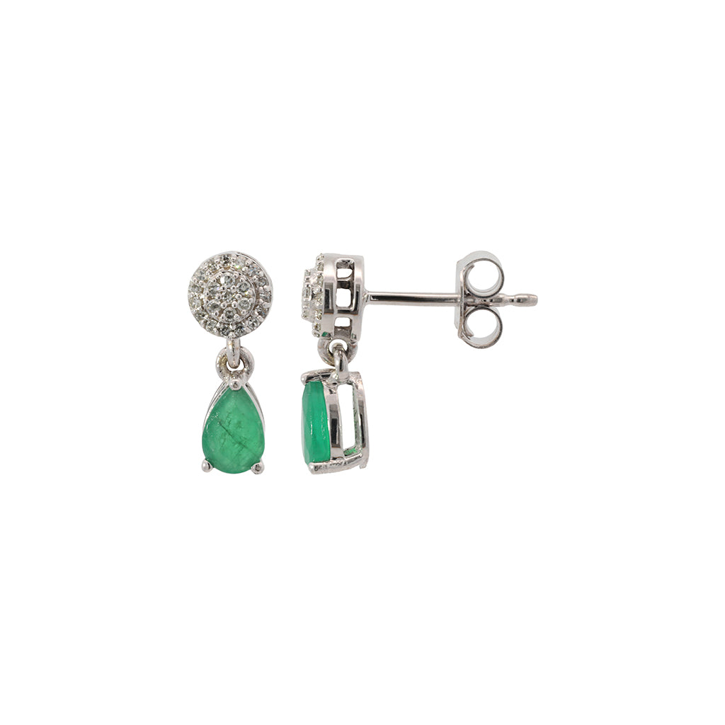Emerald Horizon Earrings
