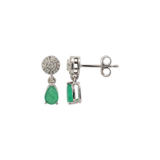 Emerald Horizon Earrings