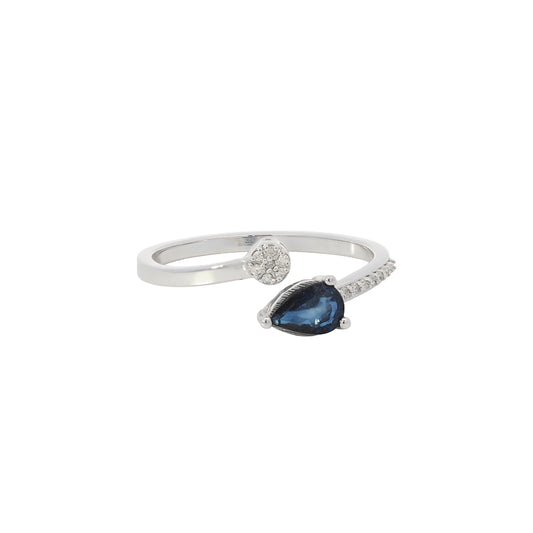 Sapphire Mirage Ring