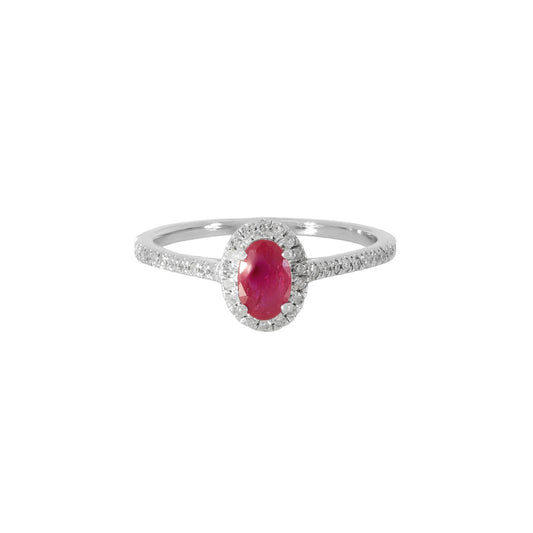 Crimson Radiance Ring