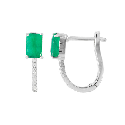 Emerald Radiance Earrings