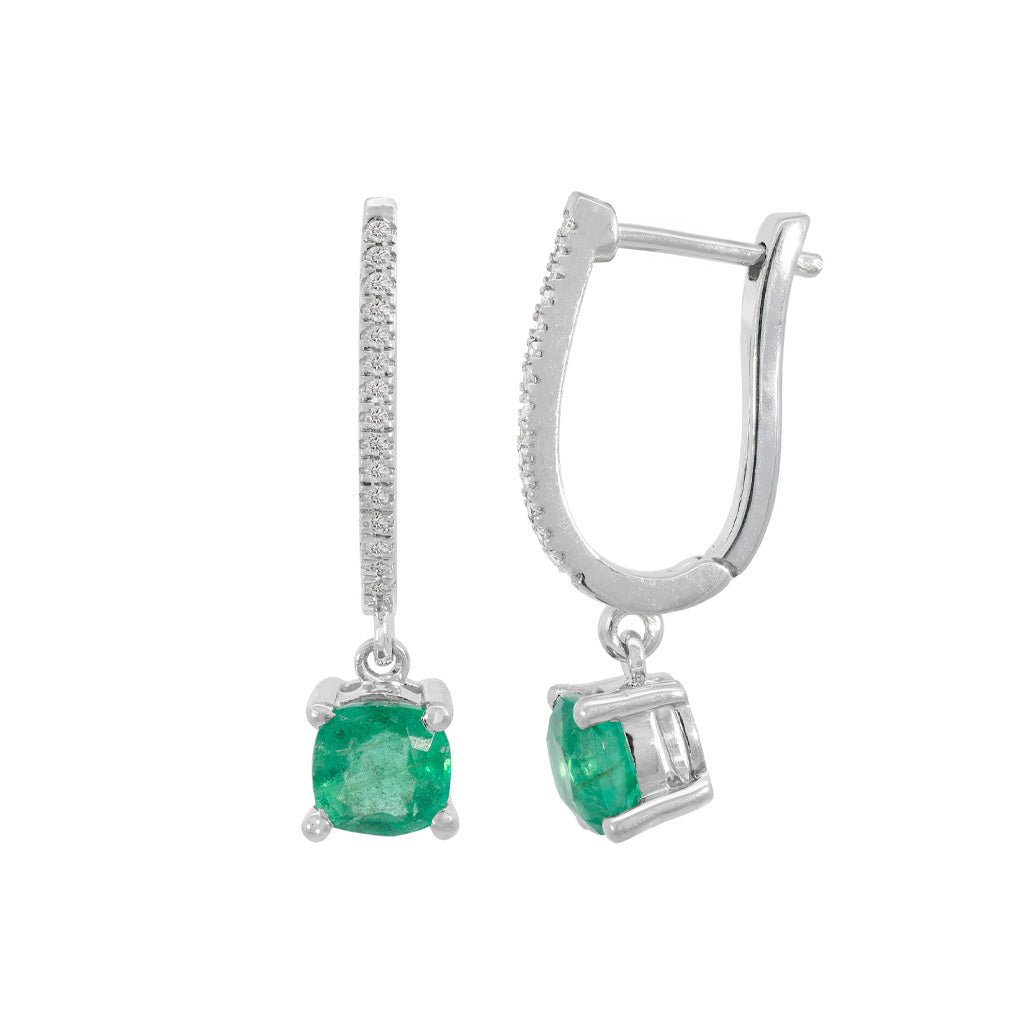 Emerald Radiance Earrings