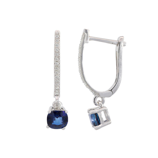 Sapphire Mirage Earrings