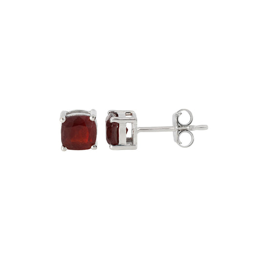 Garnet Horizon Earrings