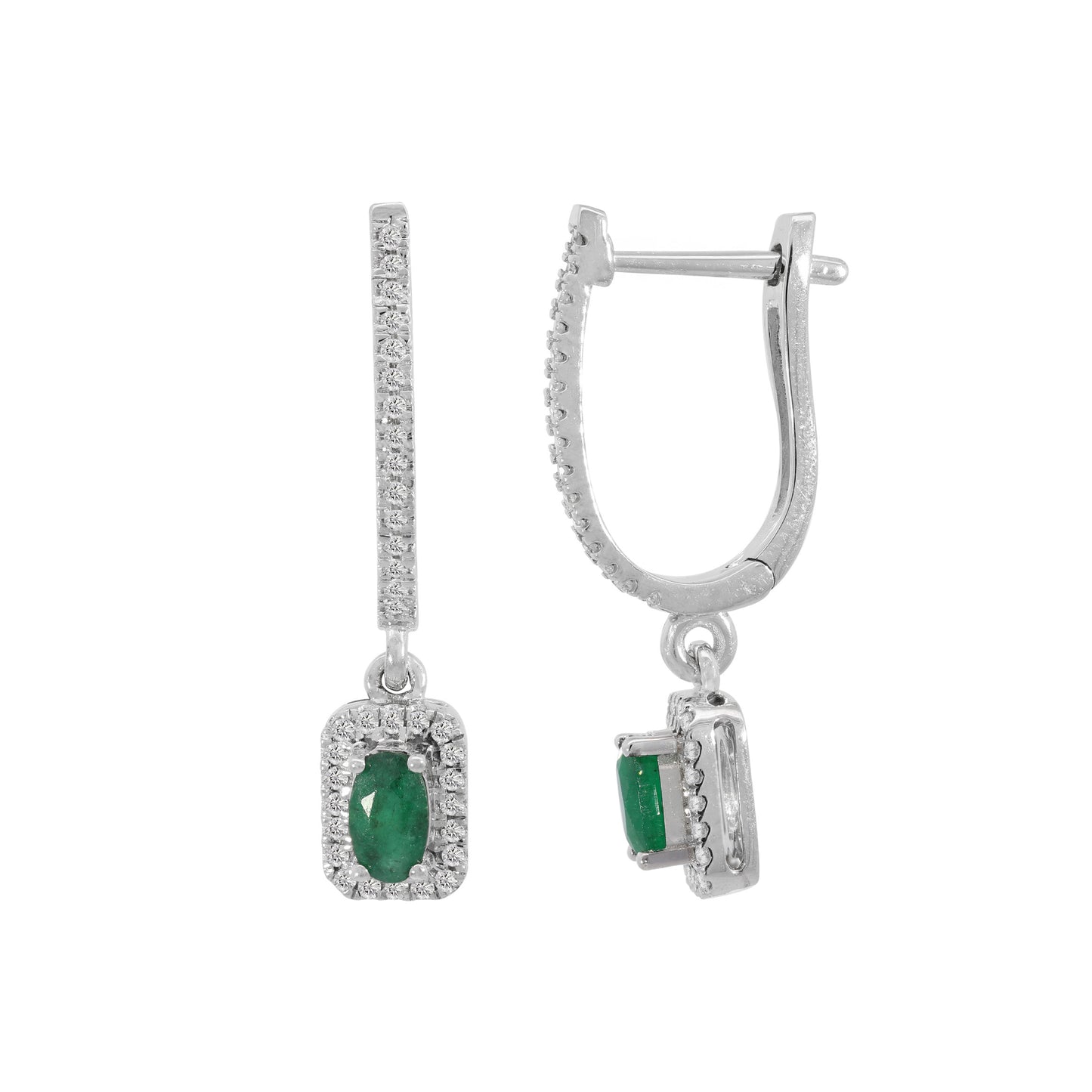 Emerald Horizon Earrings