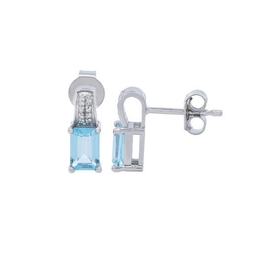 Sapphire Breeze Earrings