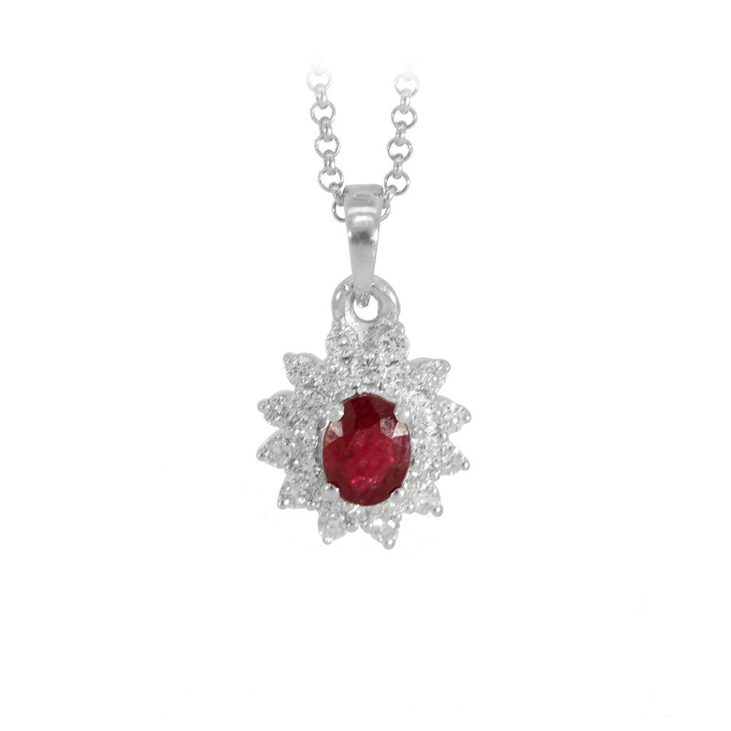 Crimson Flame Necklace
