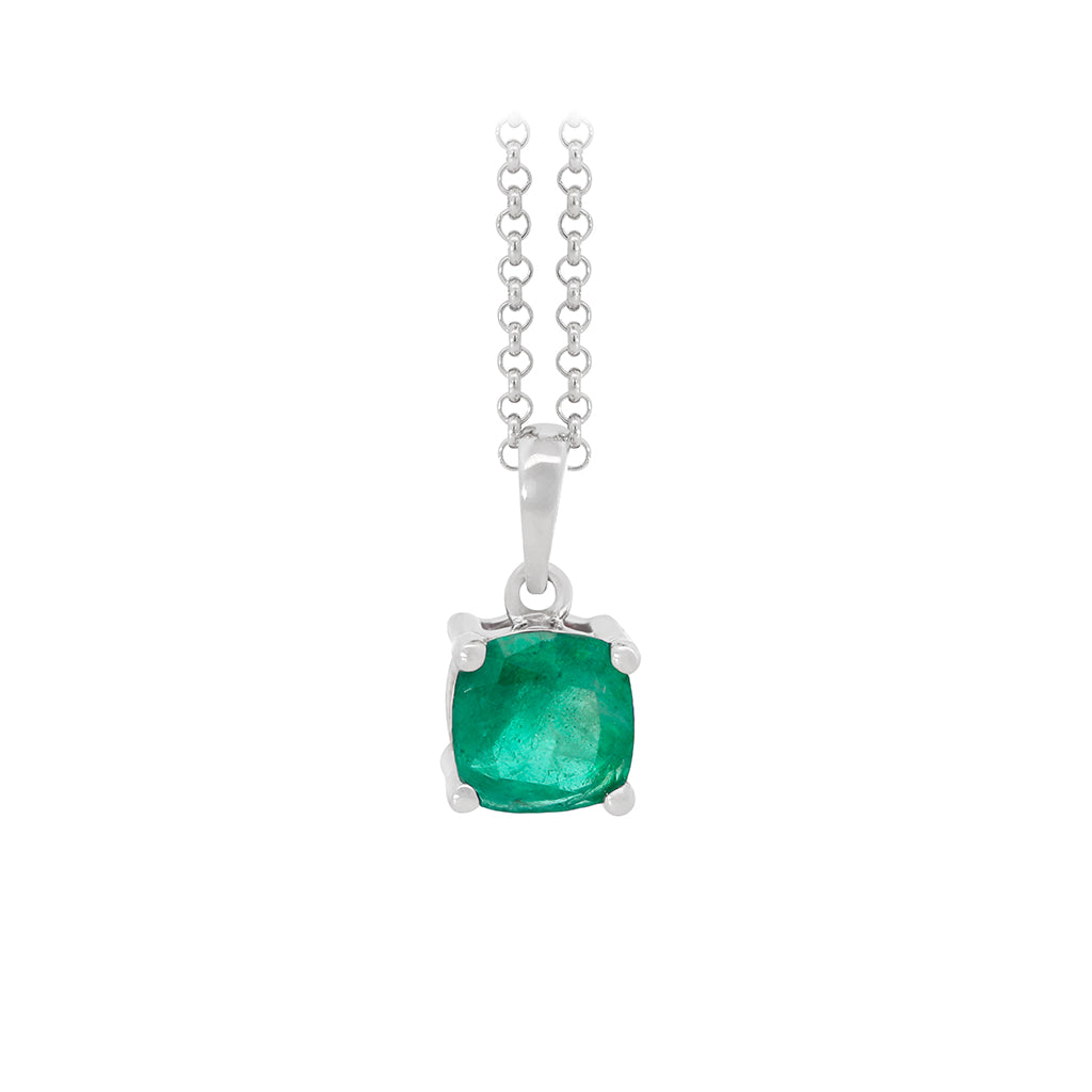 Dije con Cadena Emerald Whisper