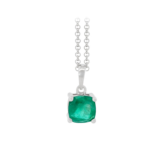 Dije con Cadena Emerald Whisper