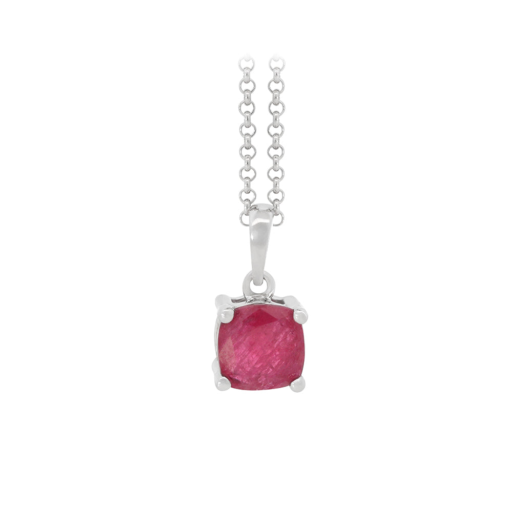 Dije con Cadena Ruby Radiant Charm