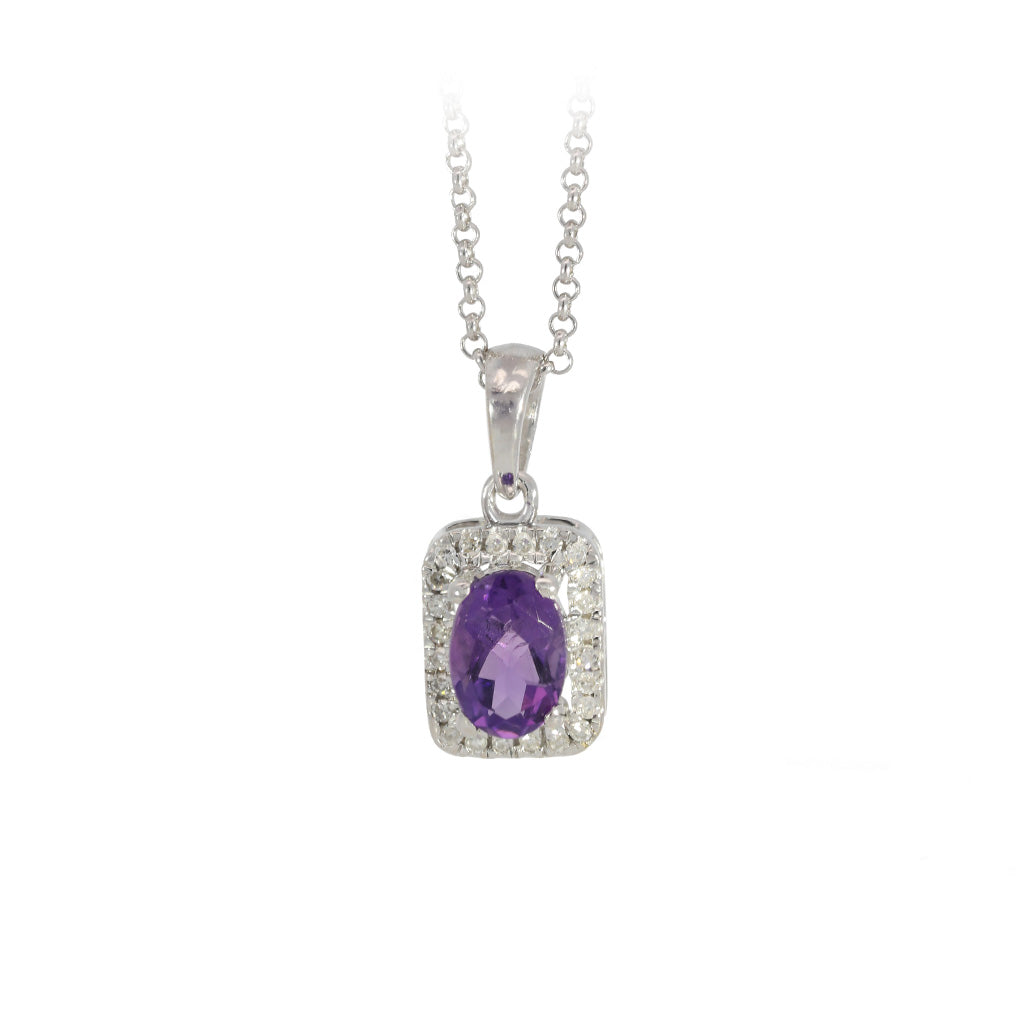 Violet Mirage Pendant