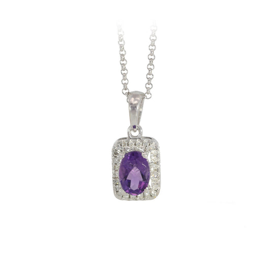 Violet Mirage Pendant