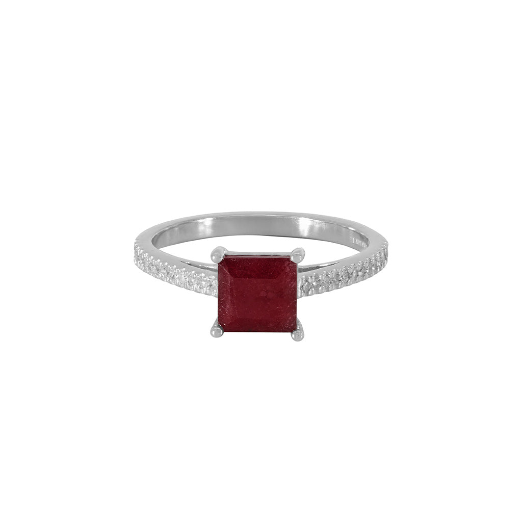 Crimson Muse Ring
