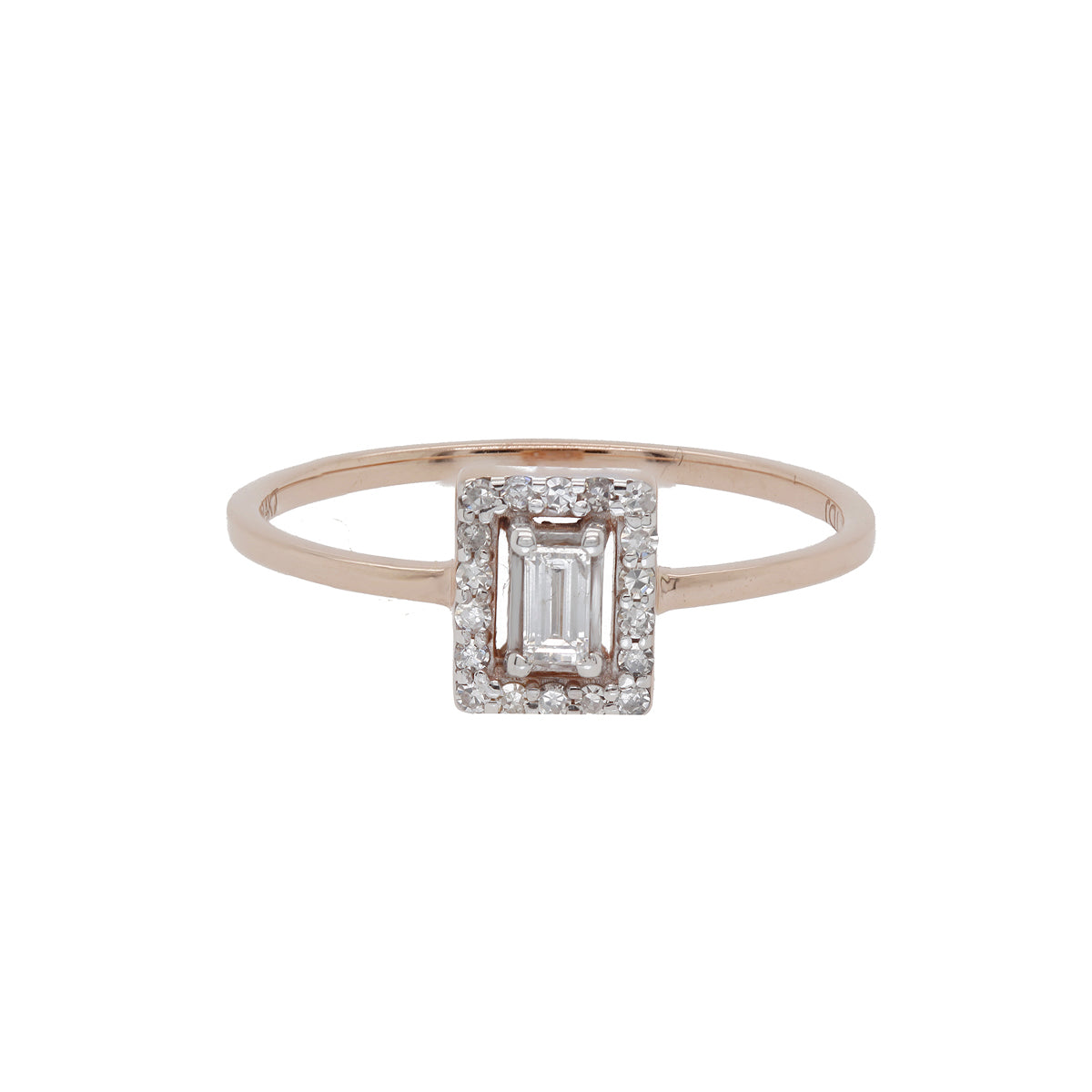 Anillo con diamante