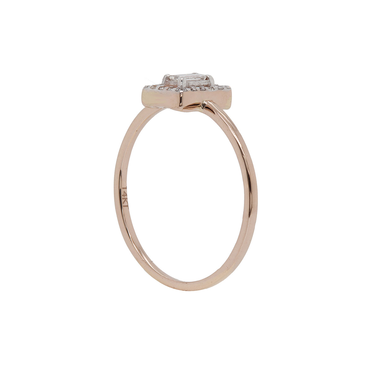 Anillo con diamante
