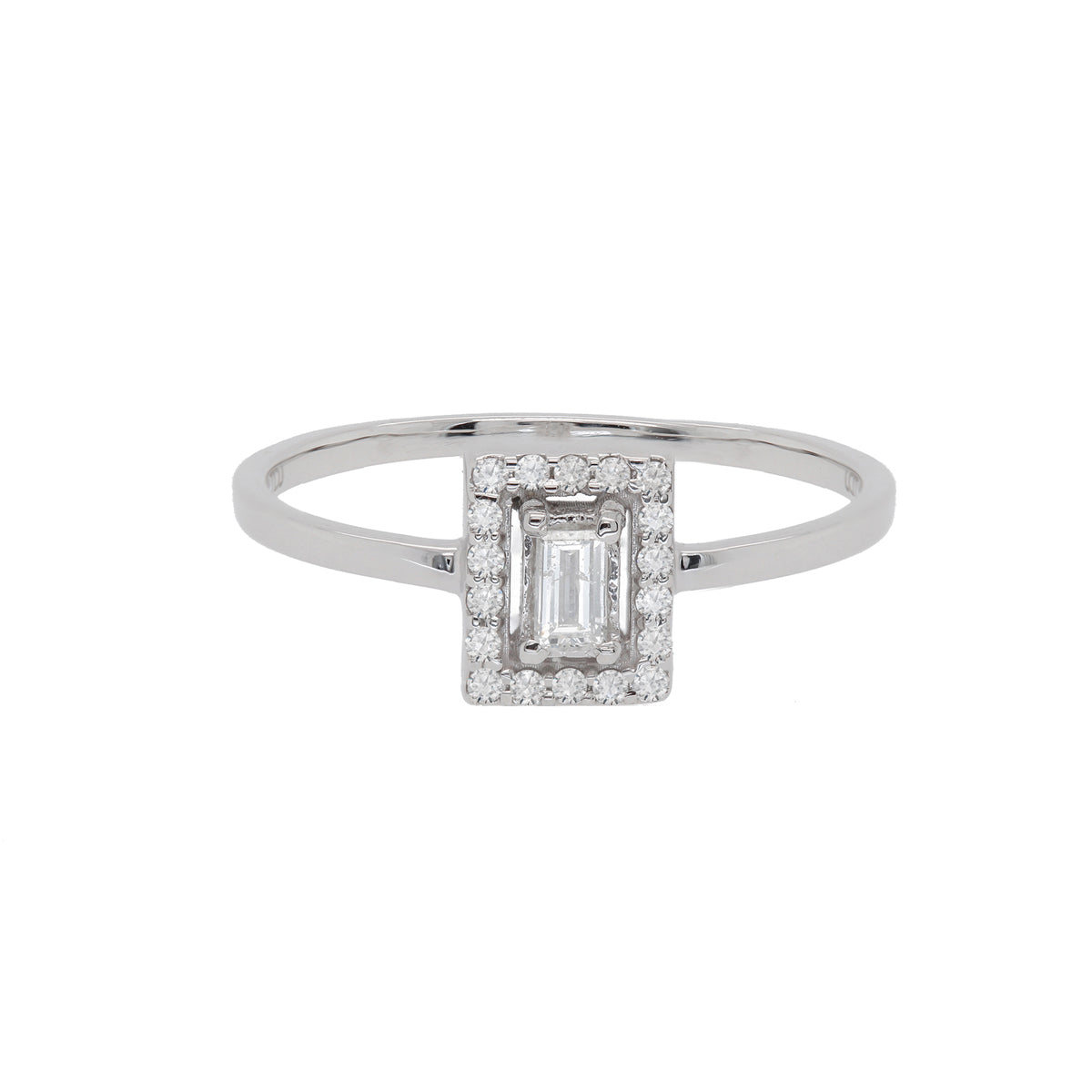 Anillo con diamante