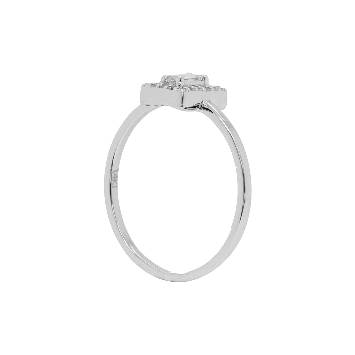 Anillo con diamante